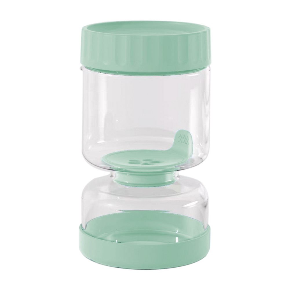 Abtropfglas mit Silikontrenner 750ml