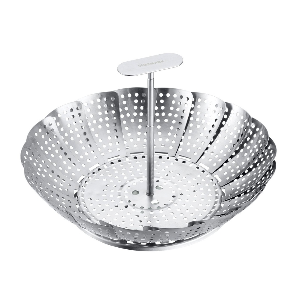 Dünsteinsatz mit Silikonfüßen, verstellbar 