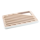 Topfuntersetzer quadratisch 20x20 cm Bambus