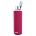 Trinkflasche »Viva« aus Glas mit Cover