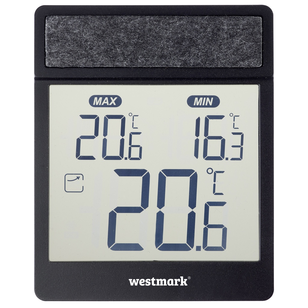 Fenster-Thermometer, digital