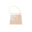 Mini Handtaschen, pastell "von Herzen" 6 Stück