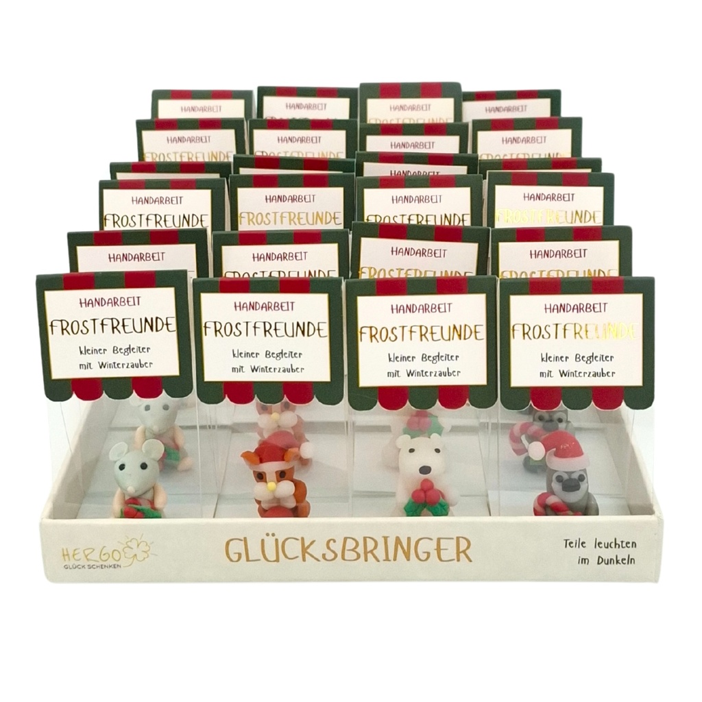 SET Frost-Freunde, 4-fach in transparenter Box (24 Stück) mit Display