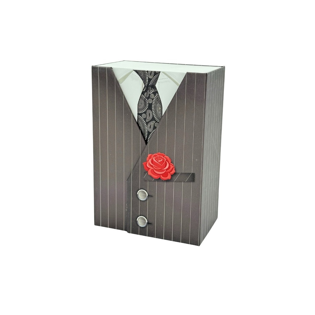 Männer-Geschenkschachtel, Anzug (6 Stück)
