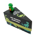 Tortenstück-Geschenkschachtel Dino (12 Stück)