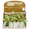 SET Glücksschweinchen-Charm im Glas, 25 Stück, 5-fach sortiert im Display