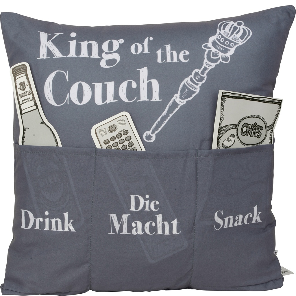 Sofahelden Polster "King of the Couch" (3 Stück)