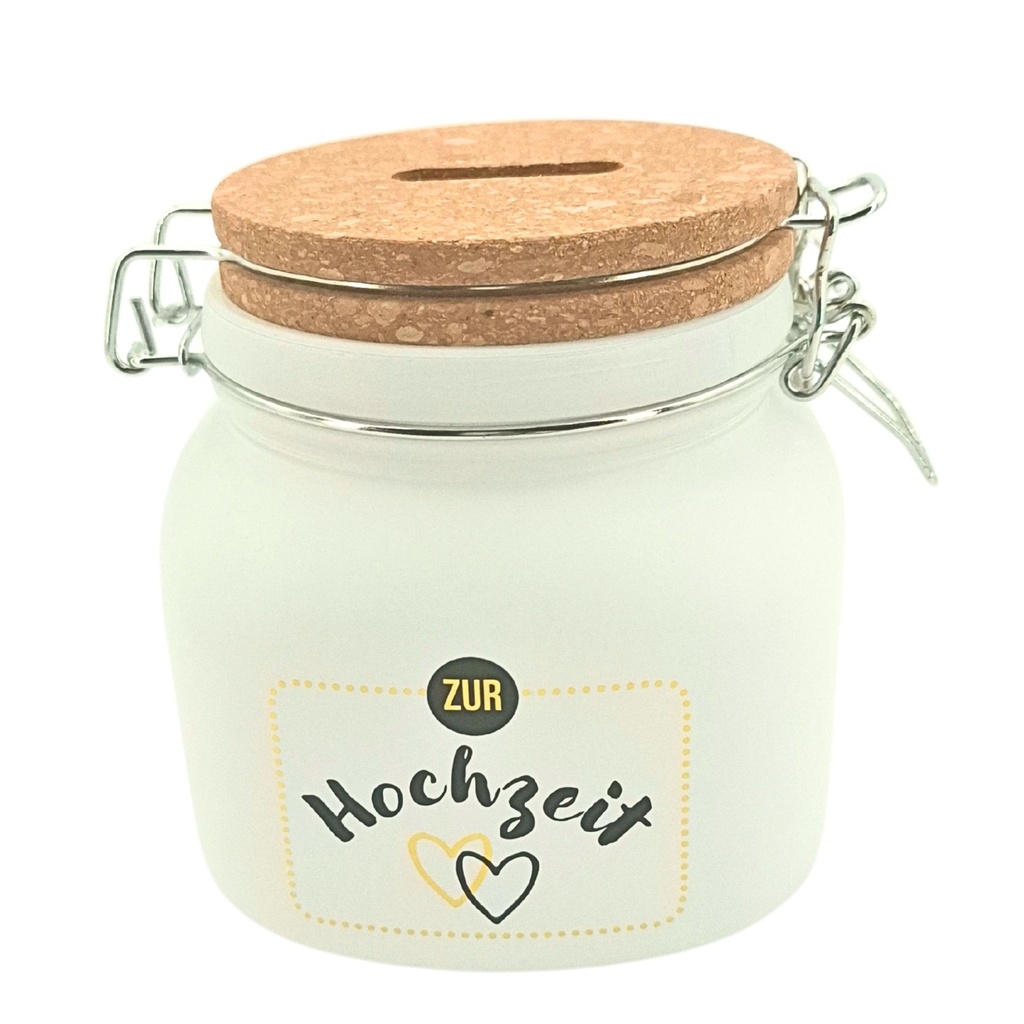 Sparglas Zur Hochzeit (6 Stück)