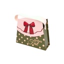 Handtaschen-Geschenkschachtel, Frohes Fest (6 Stück)