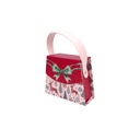 Mini Handtaschen-Geschenkschachtel, Weihnachten-Freude (6 Stück)