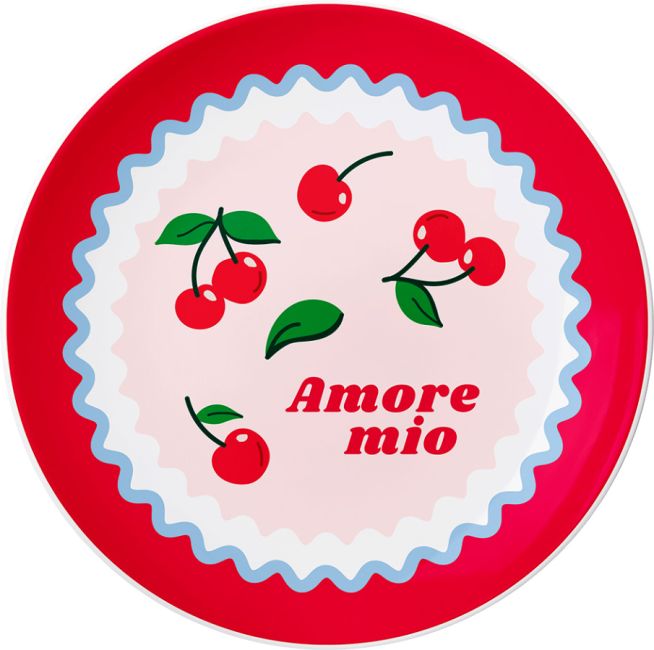 Mercato Della Frutta Dessertteller Ø 20 cm, Kirsche