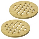 2 Untersetzer, rund »Tapas + Friends«, ø 20 cm