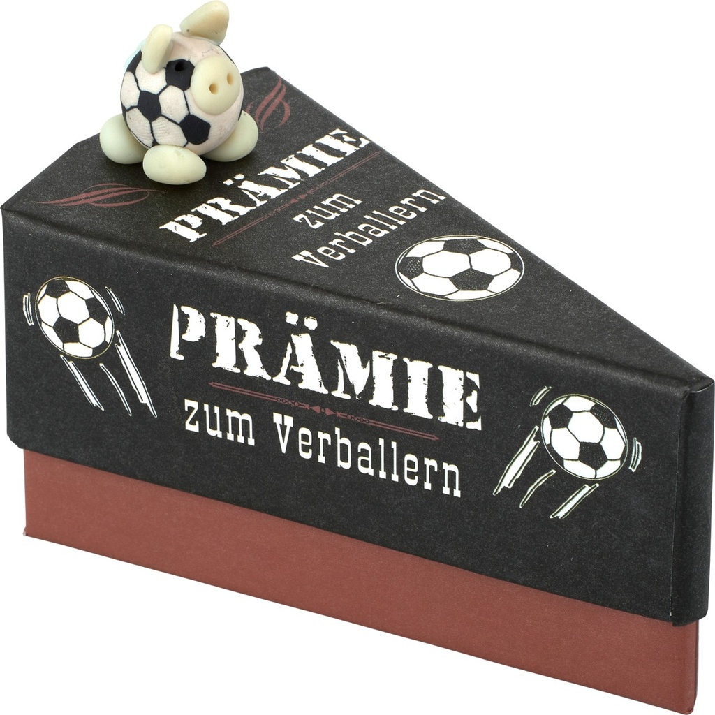 Tortenstück-Geschenkschachtel "Eine Prämie zum Verballern" (12 Stück)