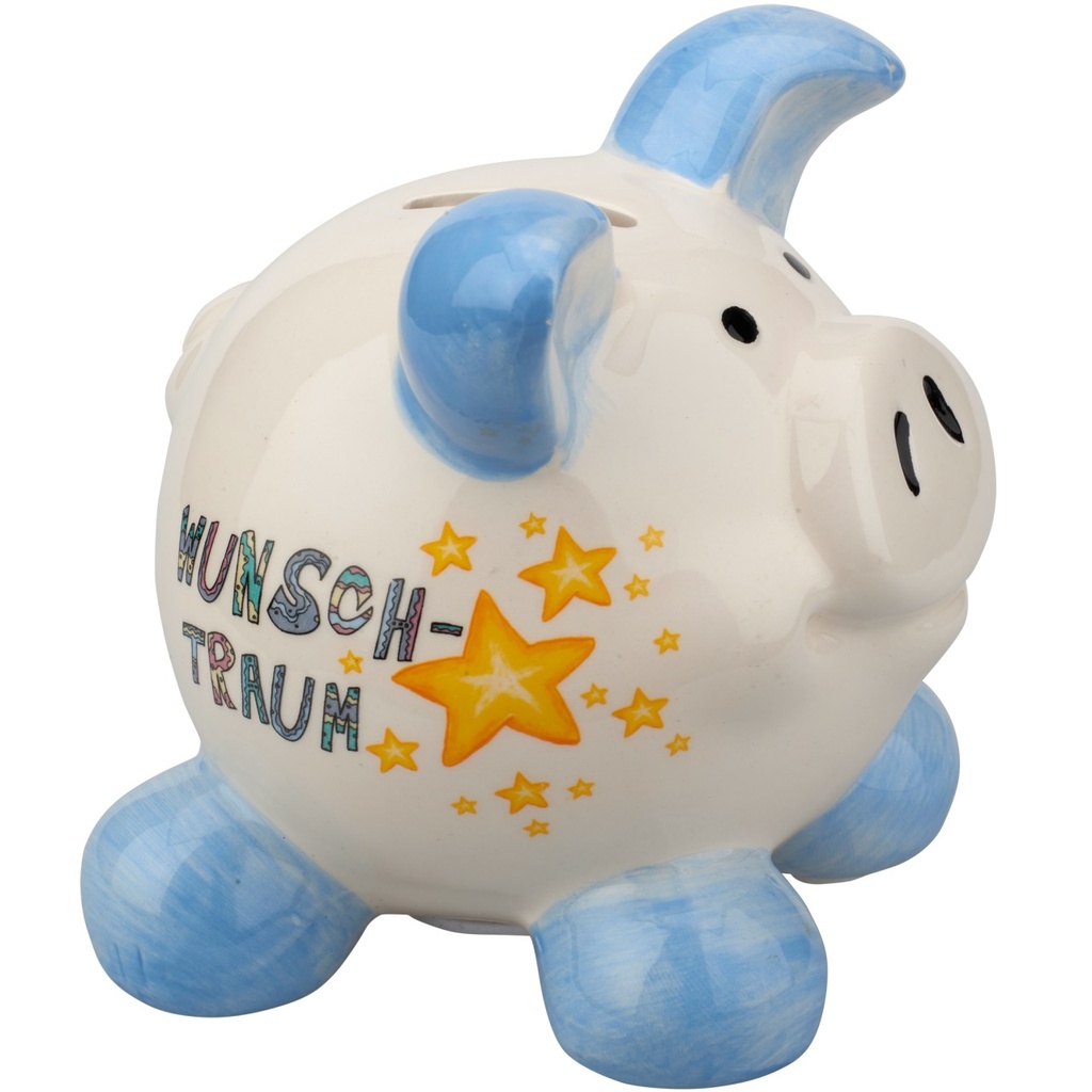 Sparschwein "Wunschtraum" M (3 Stück)