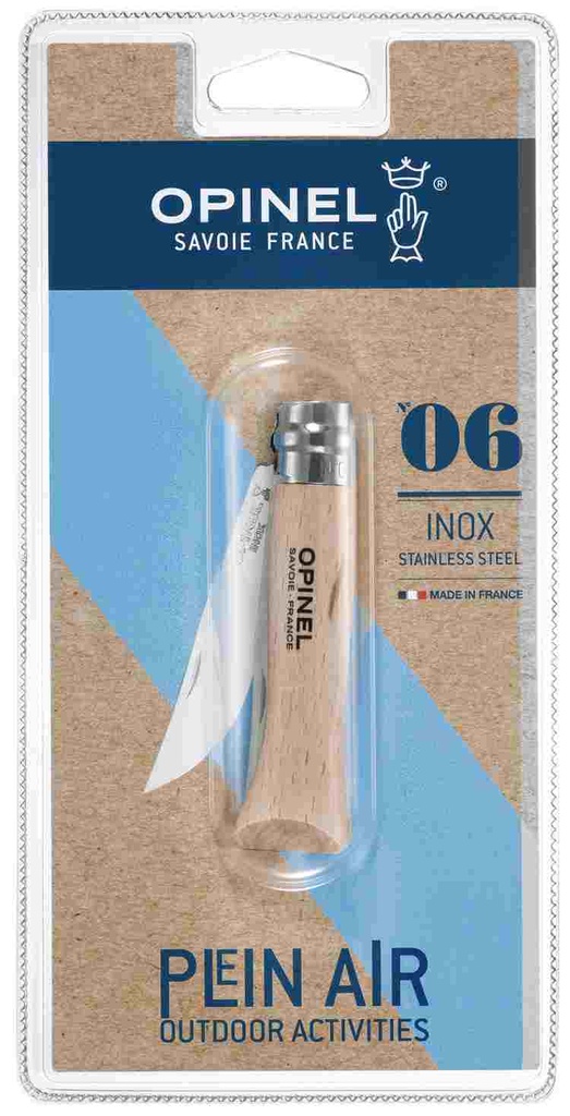 Klappmesser Edelstahl Blister