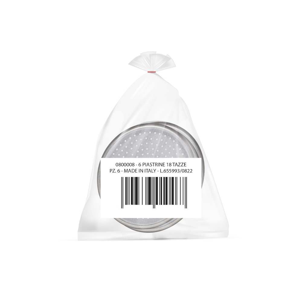 Ersatzfilter für 18 Tassen Aluminium