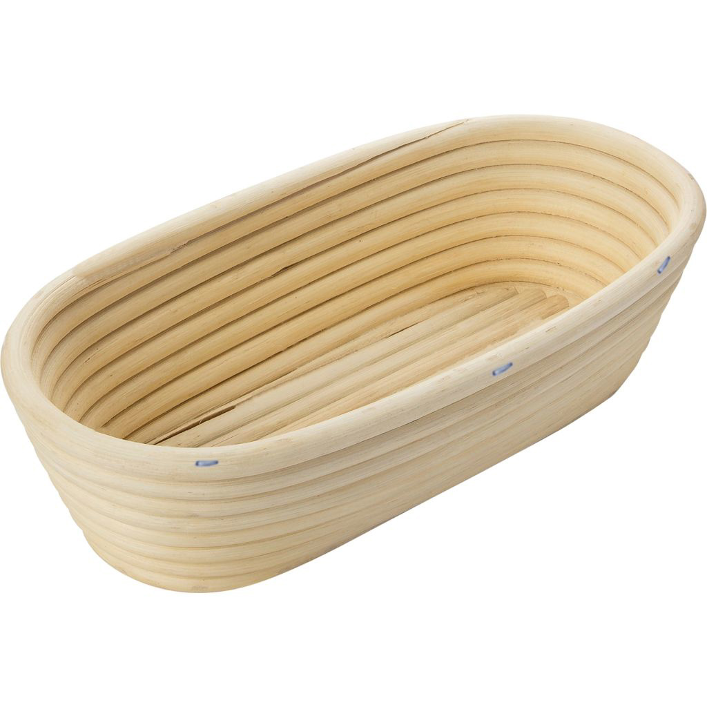 Gärkörbchen oval, ca. 27,5 x 14 x 7,1 cm