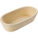 Gärkörbchen oval, ca. 27,5 x 14 x 7,1 cm