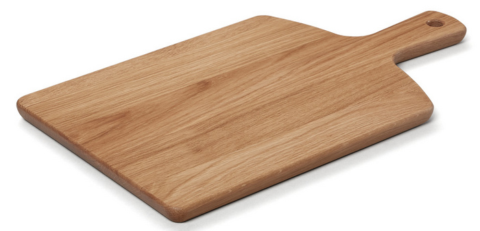 Schneid- und Servierbrett Eiche 430x250x19mm
