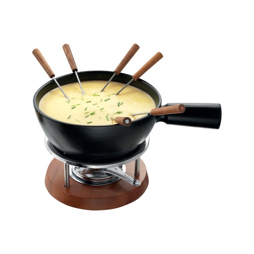 [BK853528] Fondue-Set Nero