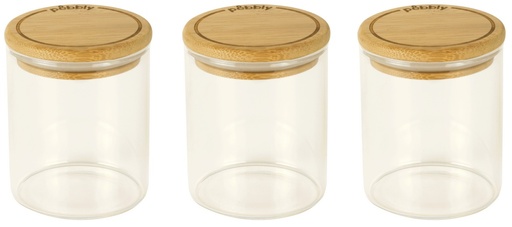 [PBPKV014] Gewürzdosen 3er-Set rund 190 ml