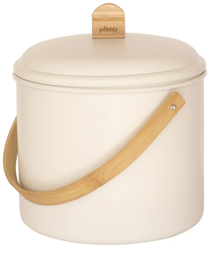 Kompostbehälter Metall / Bambus