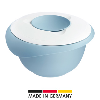 Rührschüssel mit zweigeteiltem Deckel
