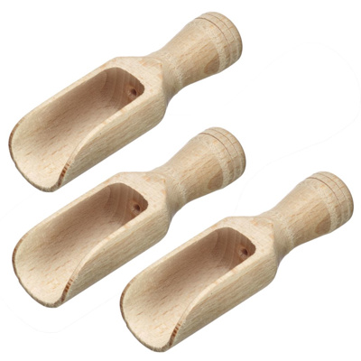 [W-91952270] 3 Gewürzschaufeln »Midi«, 4 ml, 7,5 x 2,5 x 1,8 cm