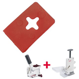 [W-2-4062] Abstreifplättchen für Kirschentkerner 4062