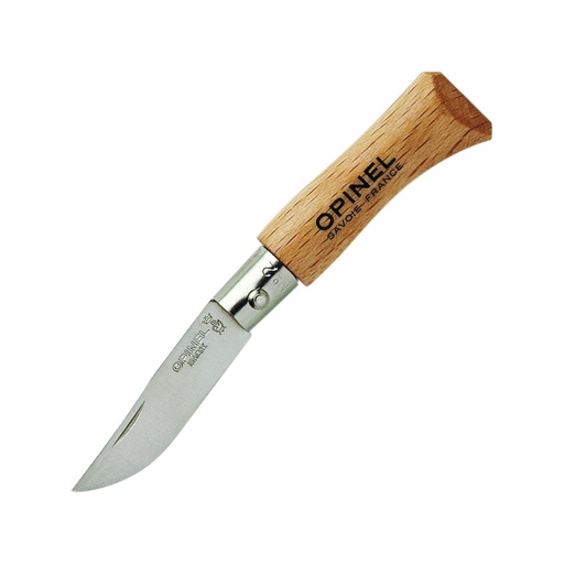 Klappmesser Tradition Edelstahl Lederband