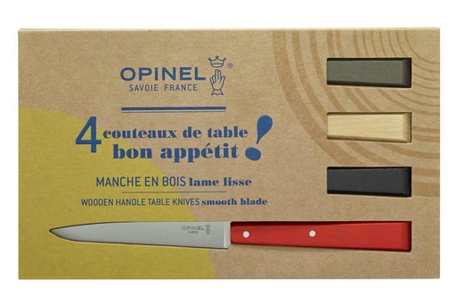 [OP001534] Tafelmesser-Set 4-tlg N°125 - Bon Appétit Loft