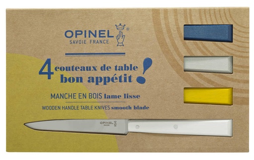 [OP002040] Tafelmesser-Set 4-tlg N°125 - Bon Appétit Céleste
