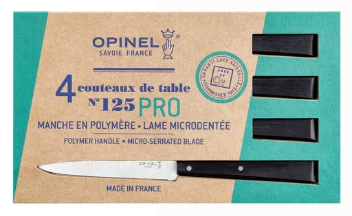 [OP002437] Steakmesser-Set 4-tlg N°125 - Bon Appétit Pro