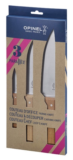 [OP001838] Messerset Parallèle 3-teilig
