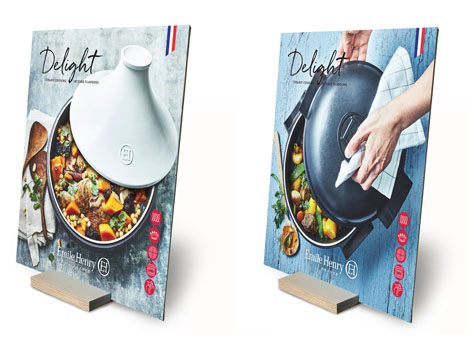 [EHPL-VDEL1] Showcard 36x38cm Delight 