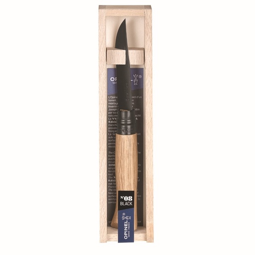 [OP002172] Klappmesser Luxus N°08 Eiche Schwarz