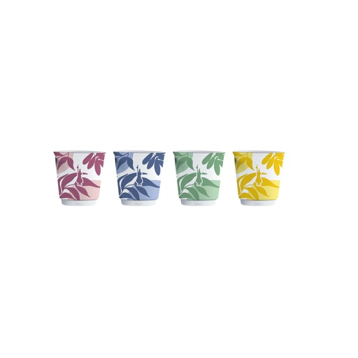 [JESS2024008] Espressobecher Primavera 4er-Set farbig
