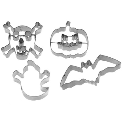 [W-3194] Set Ausstechförmchen Halloween 4-tlg