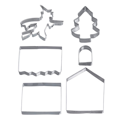 [W-3199] Knusperhäuschen, 6-tlg.