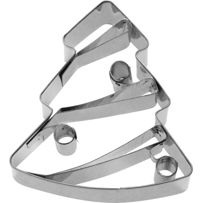 [W-3553] Ausstecher Tannenbaum 2D 7 cm 