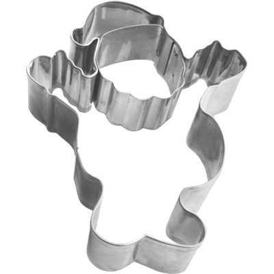 [W-3569] Ausstecher Weihnachtsmann 8 cm 