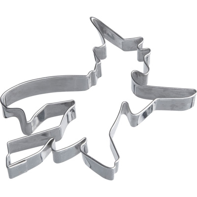 [W-3680] Ausstecher Hexe auf Besen 9 cm 