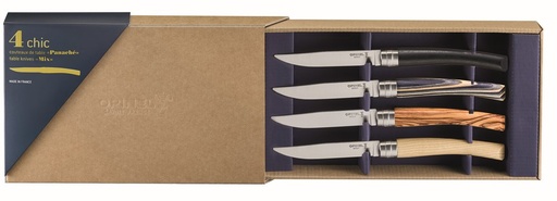 [OP002573] Tafelmesser-Box Chic Mix 4-teilig