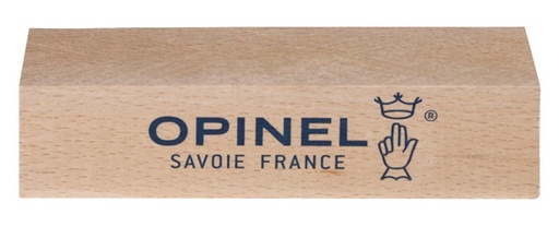 [OP814021] Holzaufsteller blau 12,3 x 3 x 3 cm 