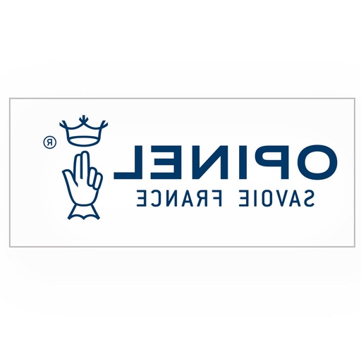 [OP814023] Sticker transparent 14x6 cm 