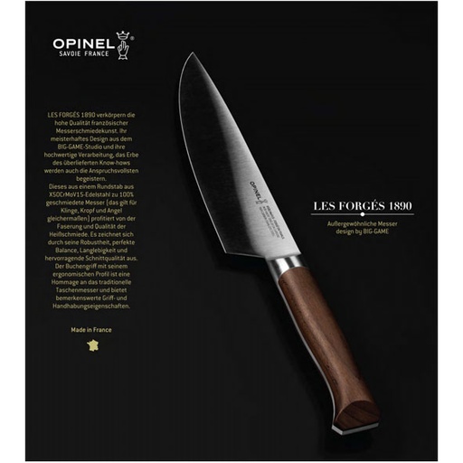 [OP819061] Aufsteller Les Forgés Deutsch - 42x37,5x0,5 cm