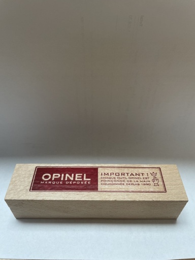 [OPP06011] Holzaufsteller bordeaux Opinel - 4,7x1,2x1 cm