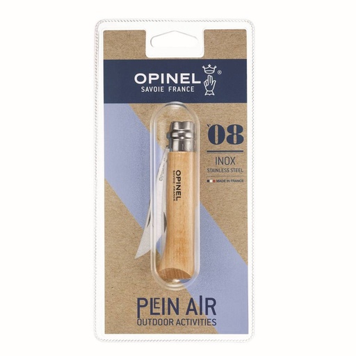 [OP000402] Klappmesser N°08 Karbon Blister