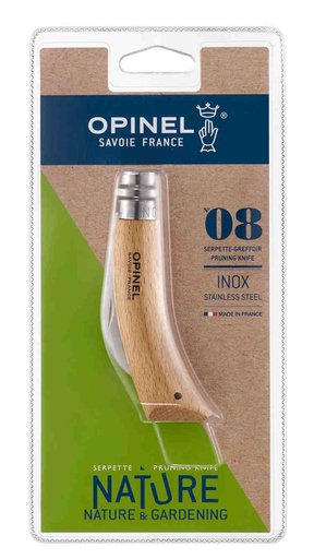 [OP000656] Gartenmesser N°08 Blisterverpackung