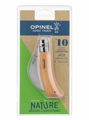 [OP000657] Gärtnermesser N°10 Blisterverpackung